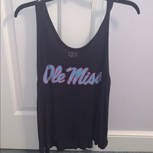 Ole Miss tank top (large)